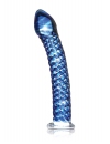 Dildo de Vidro Pipedream Blue Ice 17 cm