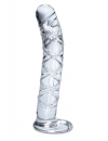 Dildo de Vidro Pipedream Clear Ice 15 cm