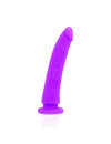 DELTA CLUB - TOYS HARNESS + DONG PURPLE SILICONE 17 X 3 CM D-227186