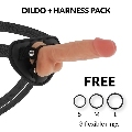 CYBER SILICOCK - STRAP-ON LIQUID SILICONE OLIVER WITH 3 RINGS FREE