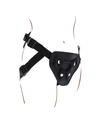 GET REAL - STRAP-ON DELUXE HARNESS BLACK D-234617