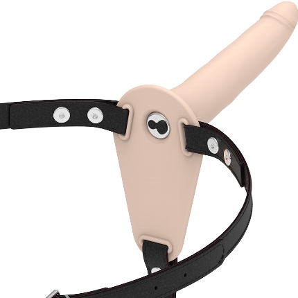 Strap On Fetish Submissive com Vibração Bege 15 Cm\n,D-221275