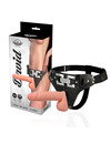 HARNESS ATTRACTION - DELUXE HARNESS WITH REALISTIC VIBRATION 18 X 4.5CM D-224926