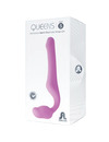 ADRIEN LASTIC - QUEENS STRAP-ON FLEXIBLE PINK SIZE S D-237042