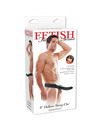 FETISH FANTASY SERIES - 19 CM HOLLOW STRAP-ON BLACK PD3360-23