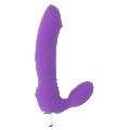 Strap On Intense Strapless com Vibração Roxo