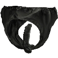 Darkness - panties with plug and interchangeable dildo