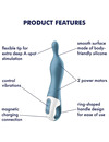 SATISFYER - AMAZING 1 ASPOT VIBRATOR BLUE D-231032