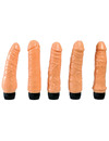 5x Vibrador Realístico Seven Creations Bege,D-196903