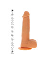 Vibrador Realístico Get Real com Comando e Rotação,D-234608