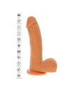 Vibrador Realístico Get Real com Comando e Impulso Bege,D-234610