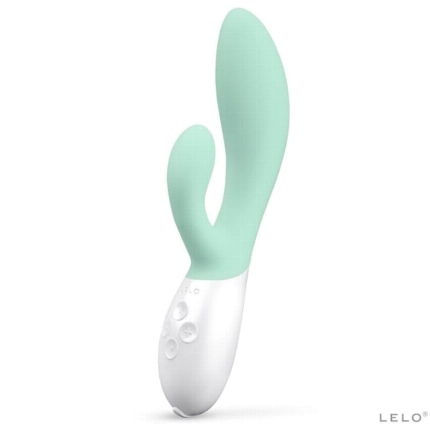 LELO - INA 3 GREEN RABBIT VIBRATOR LUXURY SEAWEED D-229372