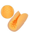 CALIFORNIA EXOTICS - BEADED GRIP MASTURBATOR ORANGE D-228506