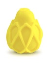 G-VIBE - REUSABLE YELLOW TEXTURED MASTURBATOR EGG D-228853