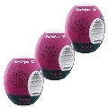 SATISFYER - 3 MASTURBATOR EGGS BUBBLE