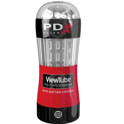 PDX ELITE - STROKER VIEWTUBE CONTROL SUCTION TRANSPARENT D-236580