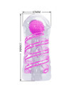 PRETTY LOVE - FANTASY MALE MASTURBATOR WITH INTERNAL SPIRAL AND TRANSPARENT BALLS D-236844