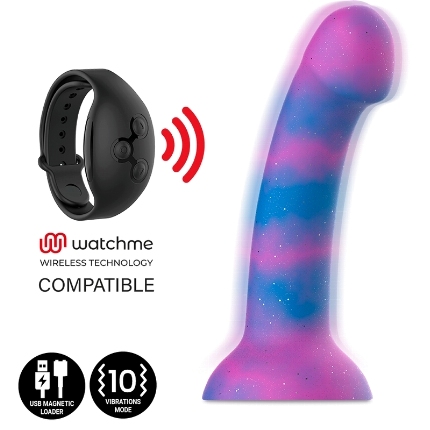 MYTHOLOGY - DION GALACTIC DILDO M - VIBRATOR WATCHME WIRELESS TECHNOLOGY COMPATIBLE D-231900