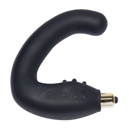 ROCKS-OFF - RUDE-BOY MALE G-SPOT MASSAGER 7 V BLACK D-195940