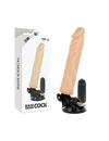 BASECOCK - REALISTIC VIBRATOR REMOTE CONTROL FLESH 21 CM D-223025