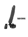 BASECOCK - REALISTIC VIBRATOR REMOTE CONTROL FLESH 21 CM D-223025