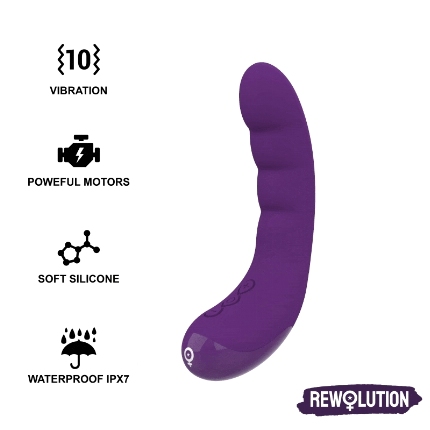 REWOLUTION - REWOCURVY RECHARGEABLE FLEXIBLE VIBRATOR D-228556