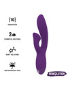 REWOLUTION - REWOFUN FLEXIBLE VIBRATOR WITH RABBIT D-228559