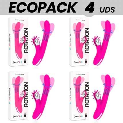 ECOPACK 6 UDS - DIVERSIA BUNNY ROTATION 24 CM D-234693