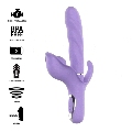 INTENSE - BILLIE VIBRADOR MULTIFUNCIÓN RECARGABLE SUCCIONADOR CON PULSADOR MORADO