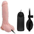 baile - dildo realistico vibrador e inflable 18.8 cm