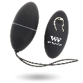 womanvibe - alsan egg remote control black silicone black