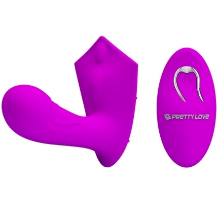 Vibrador Pretty Love Willie com Comando,D-219987