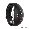 watchme - wireless technology watch jet black and copper