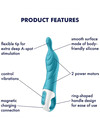 satisfyer - amazing 2 aspot vibrator turquoise D-231034