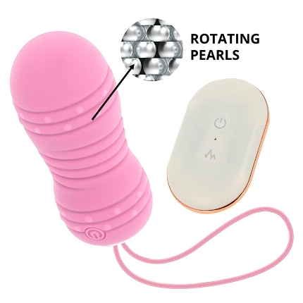 ohmama - remote control egg 7 modes rotation pink D-232845