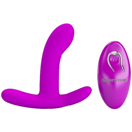 pretty love - geri clitoris massager pink remote control D-237005