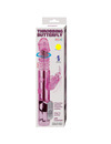 Vibrador Rabbit Baile Throbbing Borboleta Rosa,D-199964