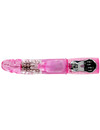 Vibrador Rabbit Baile com Rotação Rosa,D-211800