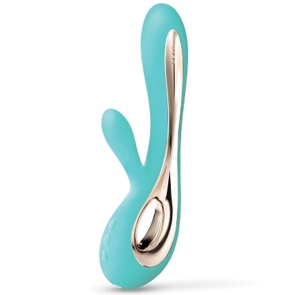 lelo - soraya 2 rabbit aqua green vibrator D-221240