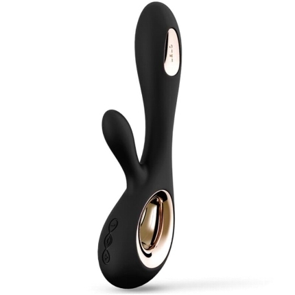 lelo - soraya wave vibrador rabbit negro