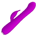 pretty love - molly vibrador con rotacion recargable