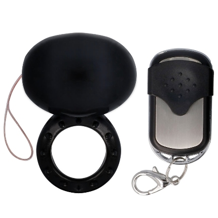 spirit - anillo vibrador control remoto negro