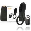 coquette toys - cock ring remote control rechargeable black/ gold