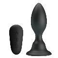 mr play - anal plug with vibration black remote control