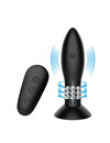 Plug Anal Mr Play Balls com Comando Preto,D-226636