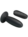 mr play - anal plug with vibration black remote control D-226640