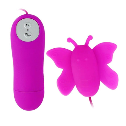 baile - love eggs butterfly clitoris stimulator 12 speeds lilac remote control D-195931