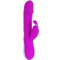 pretty love - flirtation robert vibrator with clitoris stimulator