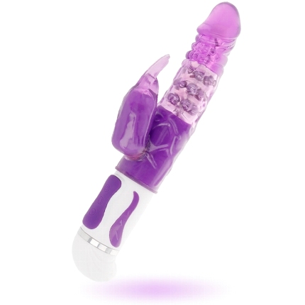 Vibrador Rabbit Intense Guppy com Rotação,D-215139