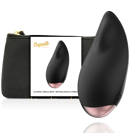 coquette toys - estimulador clÍtoris negro / gold gota